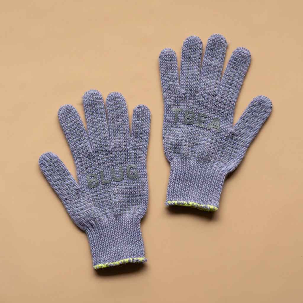 TEMBEA×BLUE LUG* merino wool gunte (light purple) - BLUE LUG