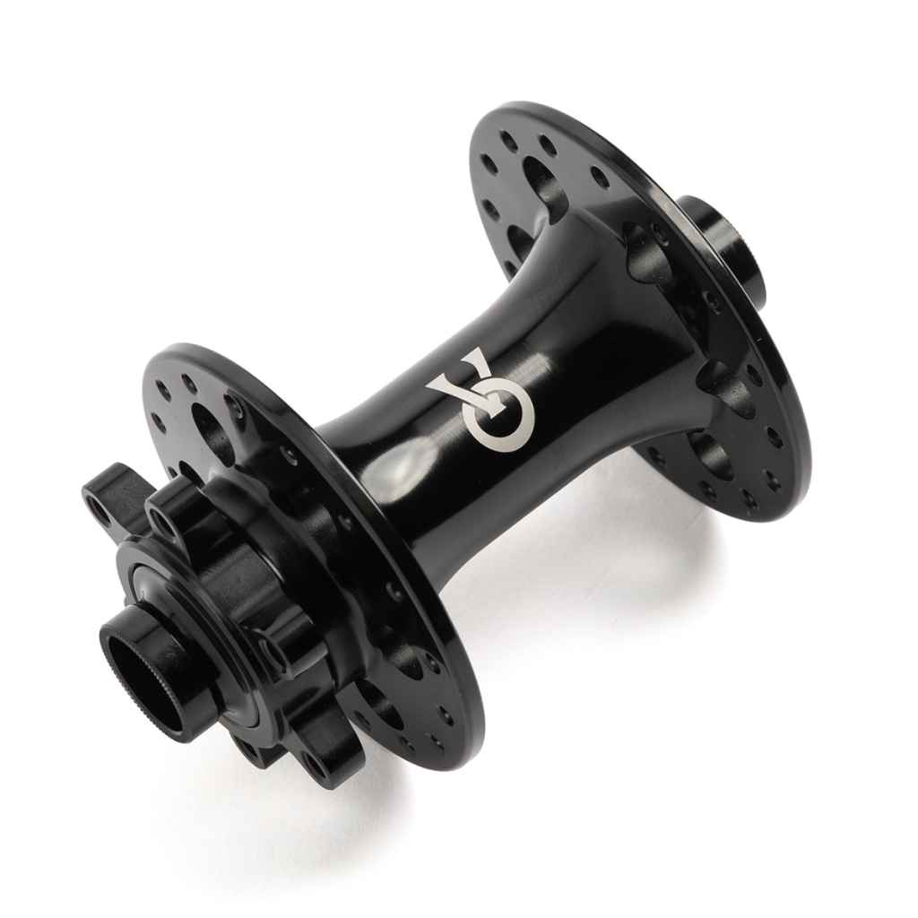 VELO ORANGE* disc hub front (black) - BLUE LUG ONLINE STORE