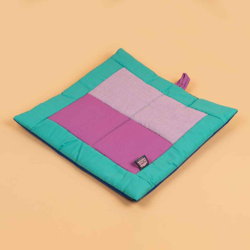 【値引可能】タフティングラグ　カーペット　bluelug BLUE LUG* mat mat (emerald/purple) - BLUE LUG ONLINE STORE