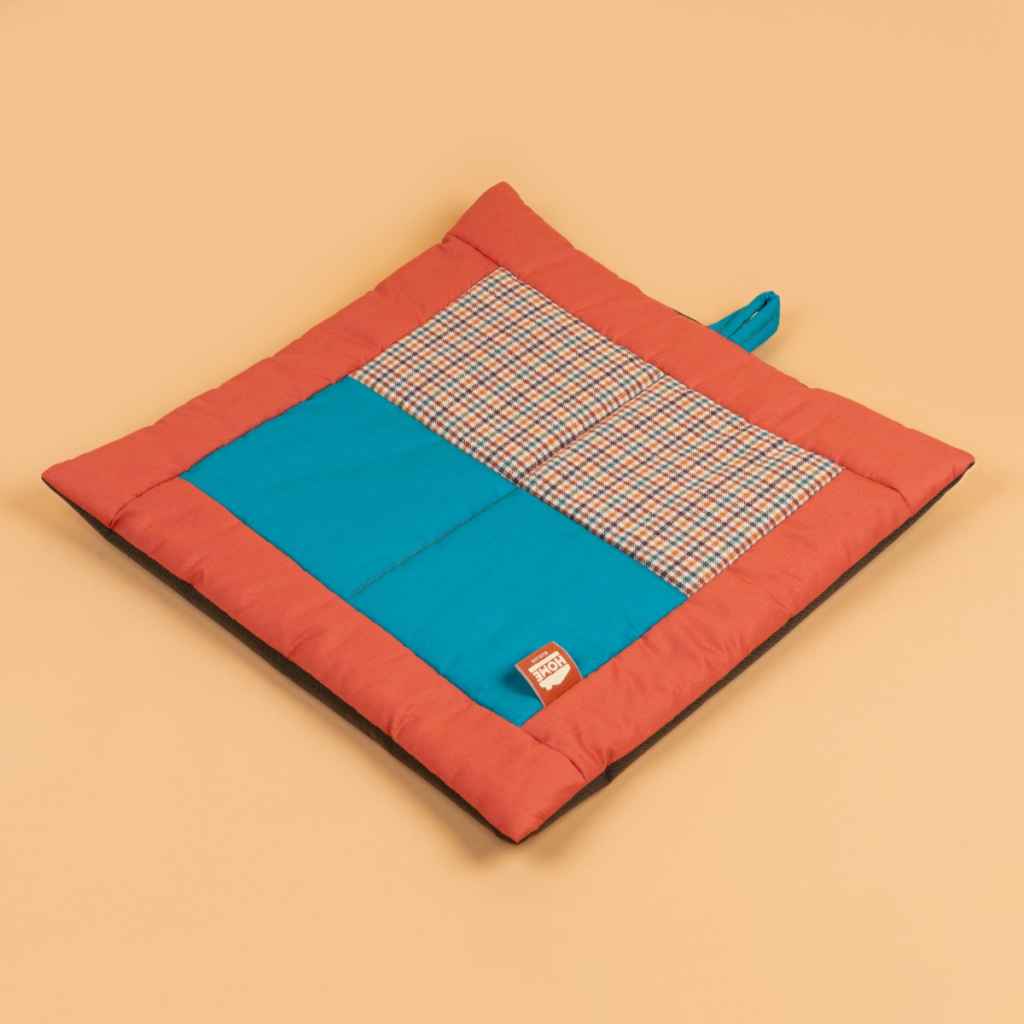 BLUE LUG* mat mat (nile blue/orange) - BLUE LUG ONLINE STORE
