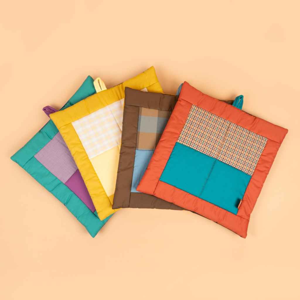 BLUE LUG* mat mat (emerald/purple) - BLUE LUG ONLINE STORE
