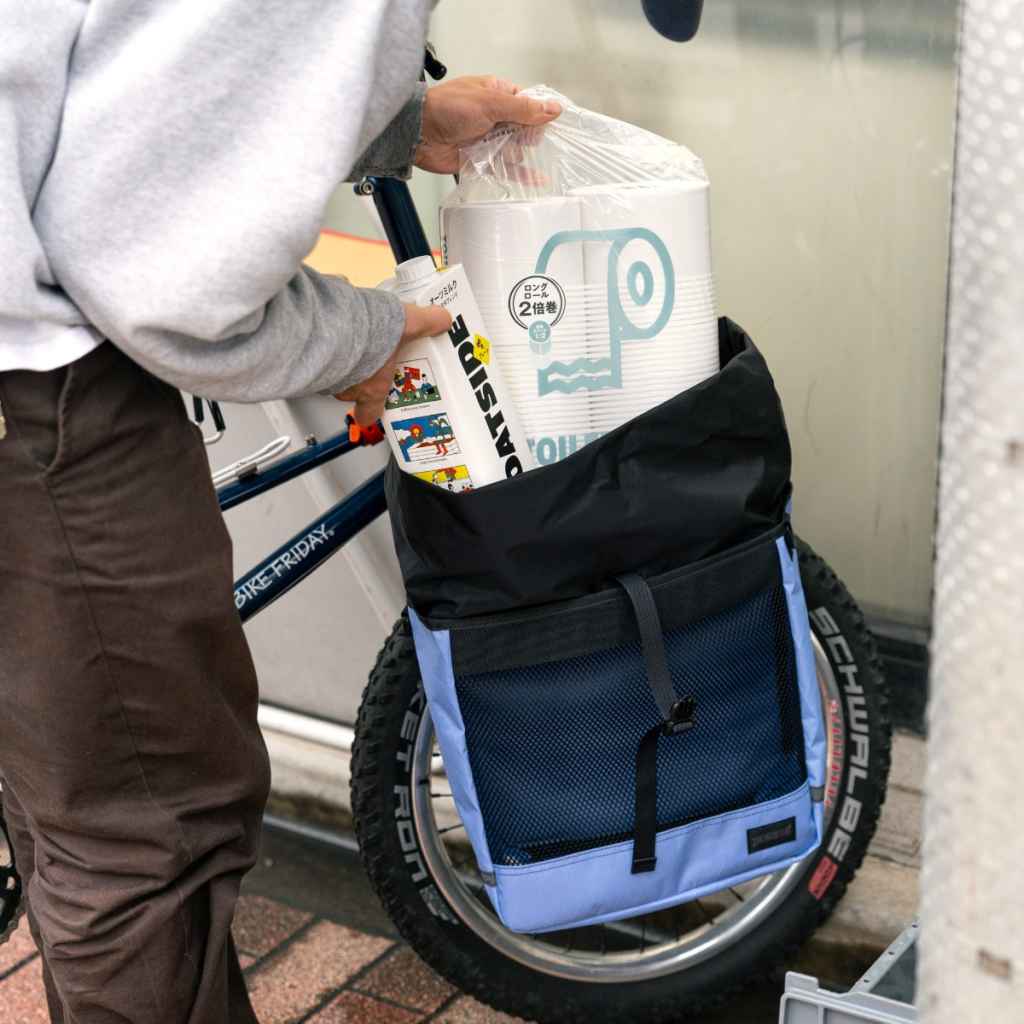 BLUE LUG* grocery pannier (x-pac green) - BLUE LUG ONLINE STORE