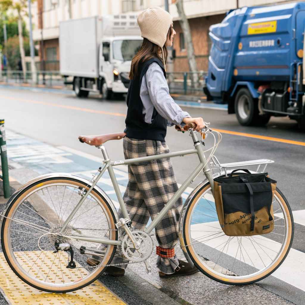 BLUE LUG grocery pannier (olive) パニアバッグ BLUE LUG grocery pannier (olive) パニアバッグ BLUE LUG* grocery