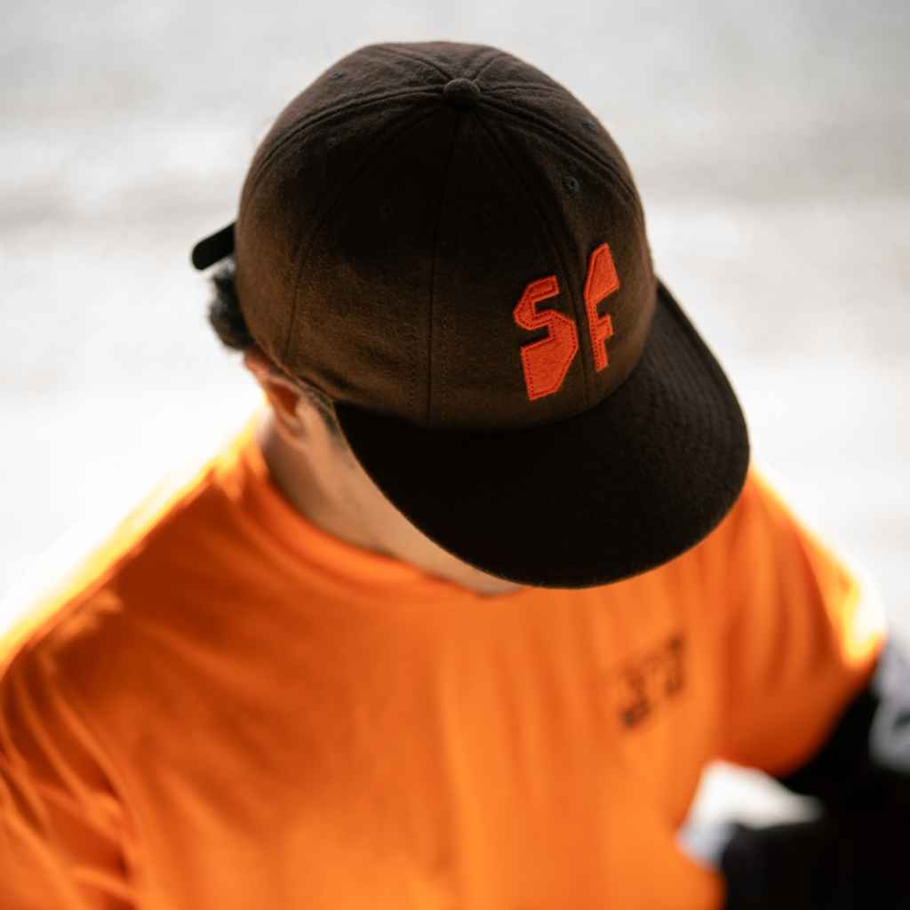 JEFFREY SINCICH* SF baseball cap (brown) - BLUE LUG ONLINE STORE
