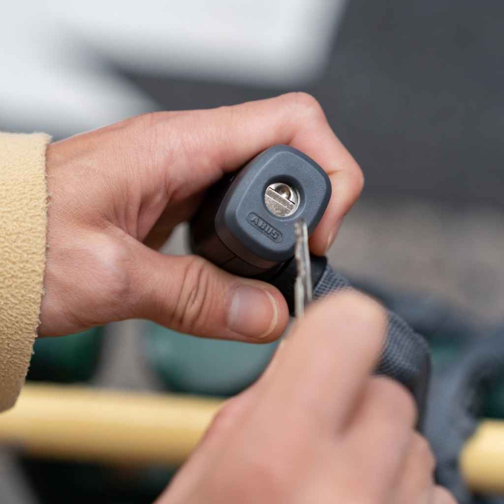ABUS* 5805 key lock (red/110) - BLUE LUG ONLINE STORE