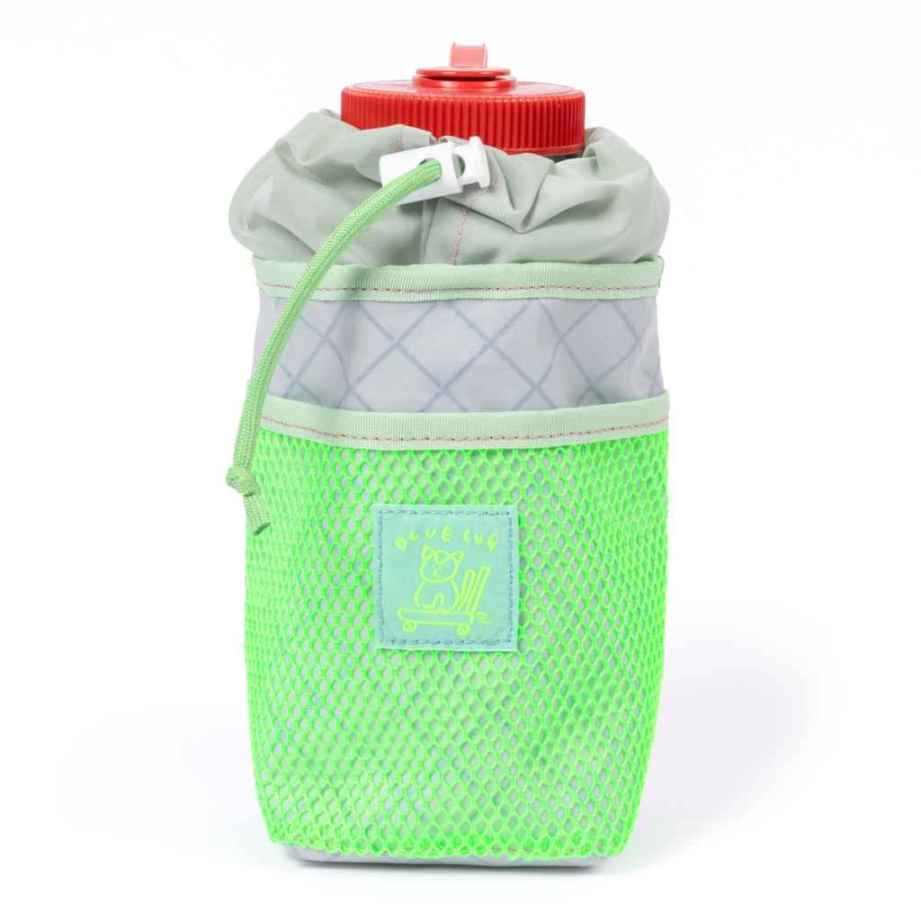 BLUE LUG* stem pouch (ecopak/light gray/mesh green) - BLUE LUG