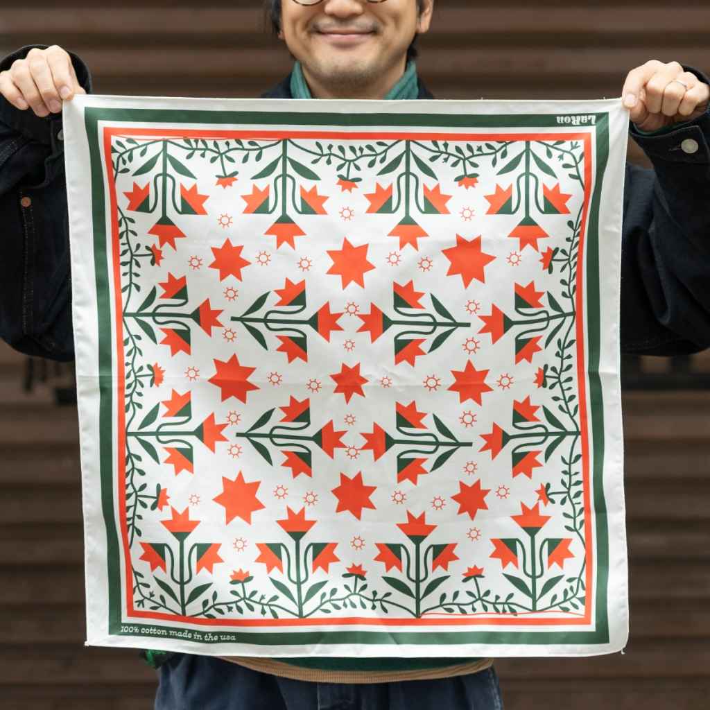 RON'S BIKES* laron star lily bandana - BLUE LUG ONLINE STORE