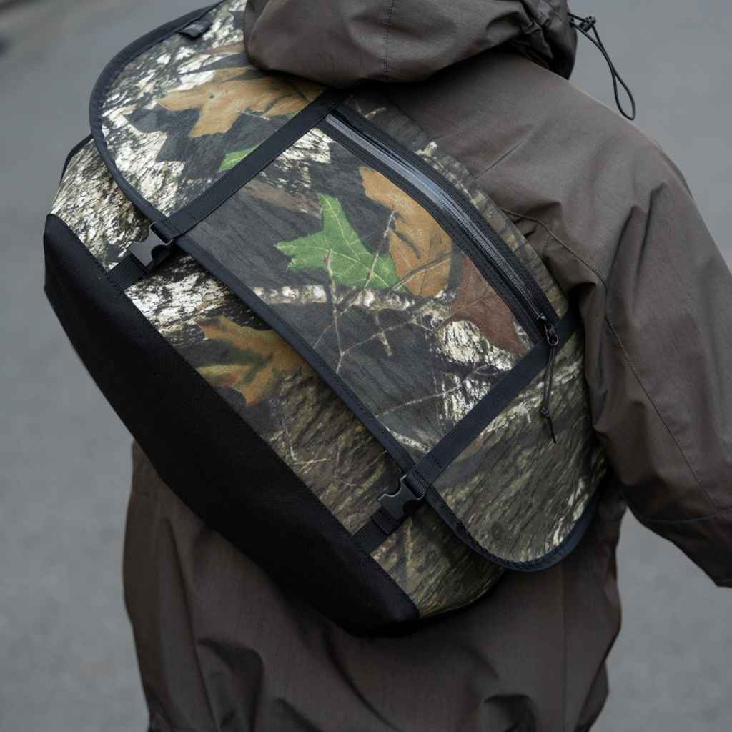 BLUE LUG* the messenger bag (custom/tree camo/black/tree camo