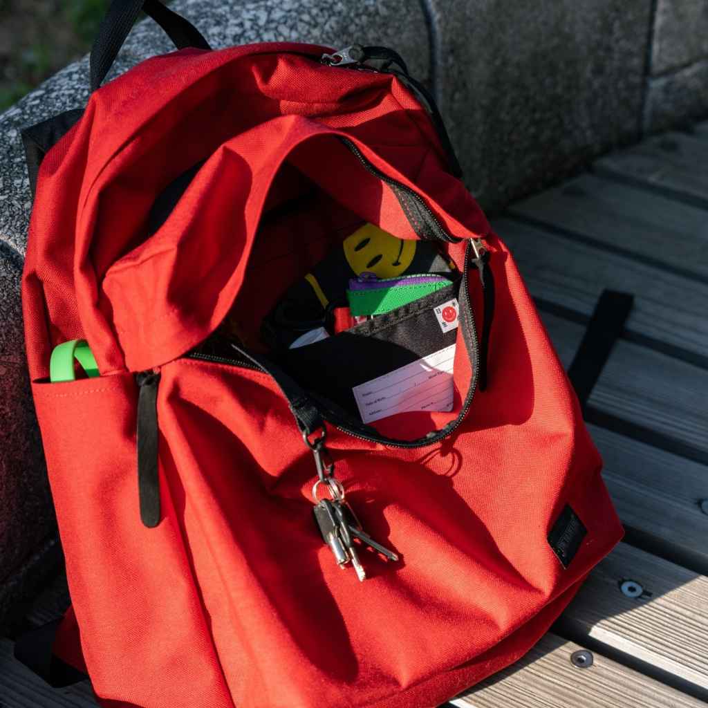 BLUE LUG* the day pack (cordura/brown/suede) - BLUE LUG ONLINE STORE
