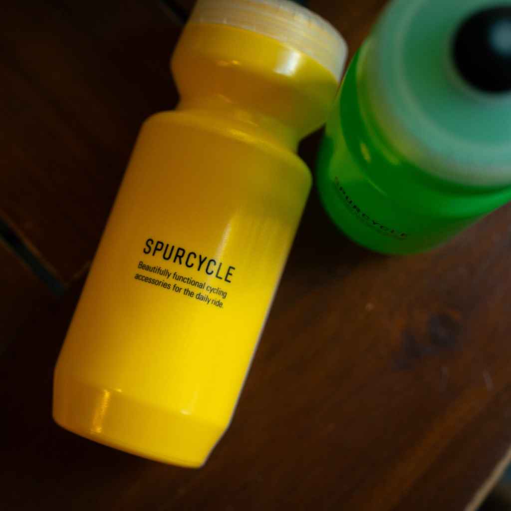 SPURCYCLE* must go hard water bottle (yellow) - BLUE LUG ONLINE STORE