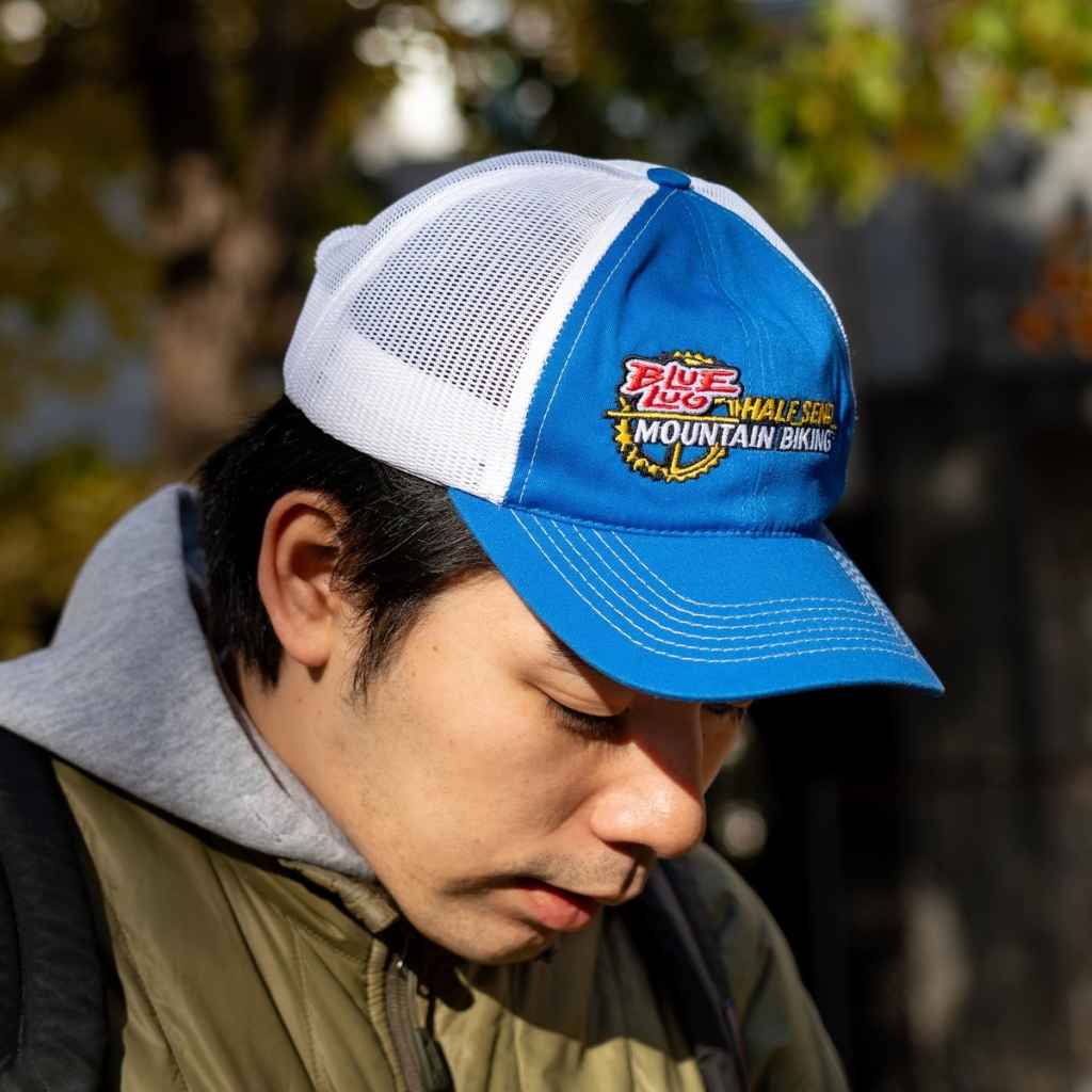 BLUE LUG* half send MTB cap (blue) - BLUE LUG ONLINE STORE
