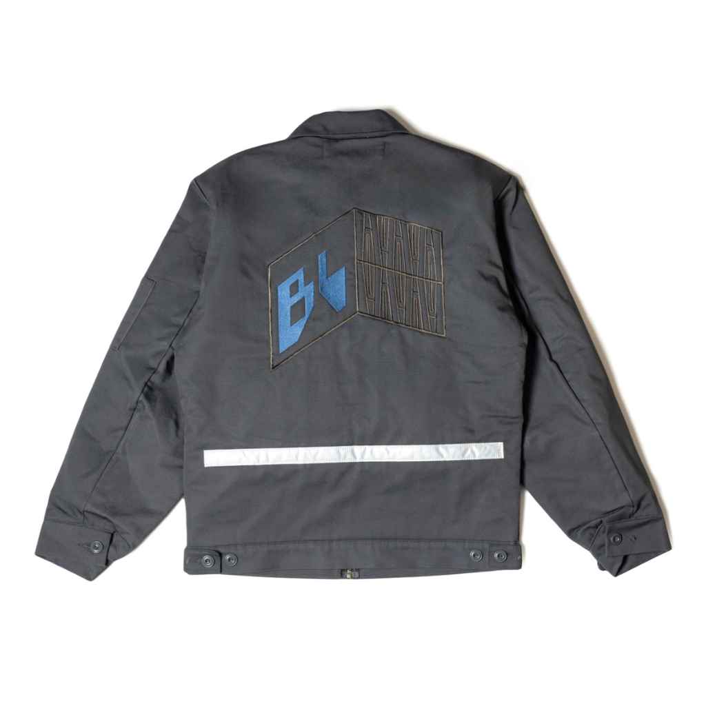 ジャケット・アウター BLUE LUG window grate reflective jacket JEFFREY SINCICH×BLUE LUG* window grate reflective jacket (charcoal