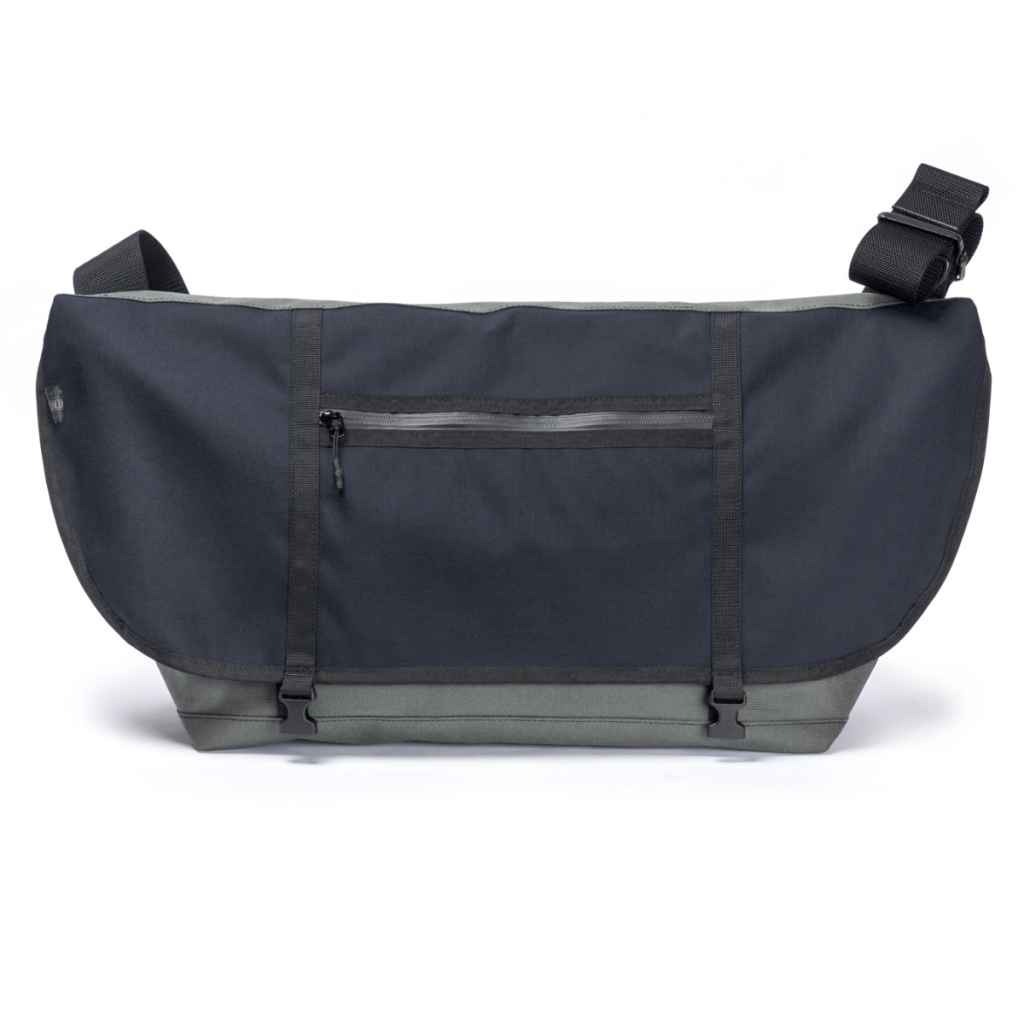 BLUE LUG* the messenger bag (navy/charcoal/pocket) - BLUE LUG