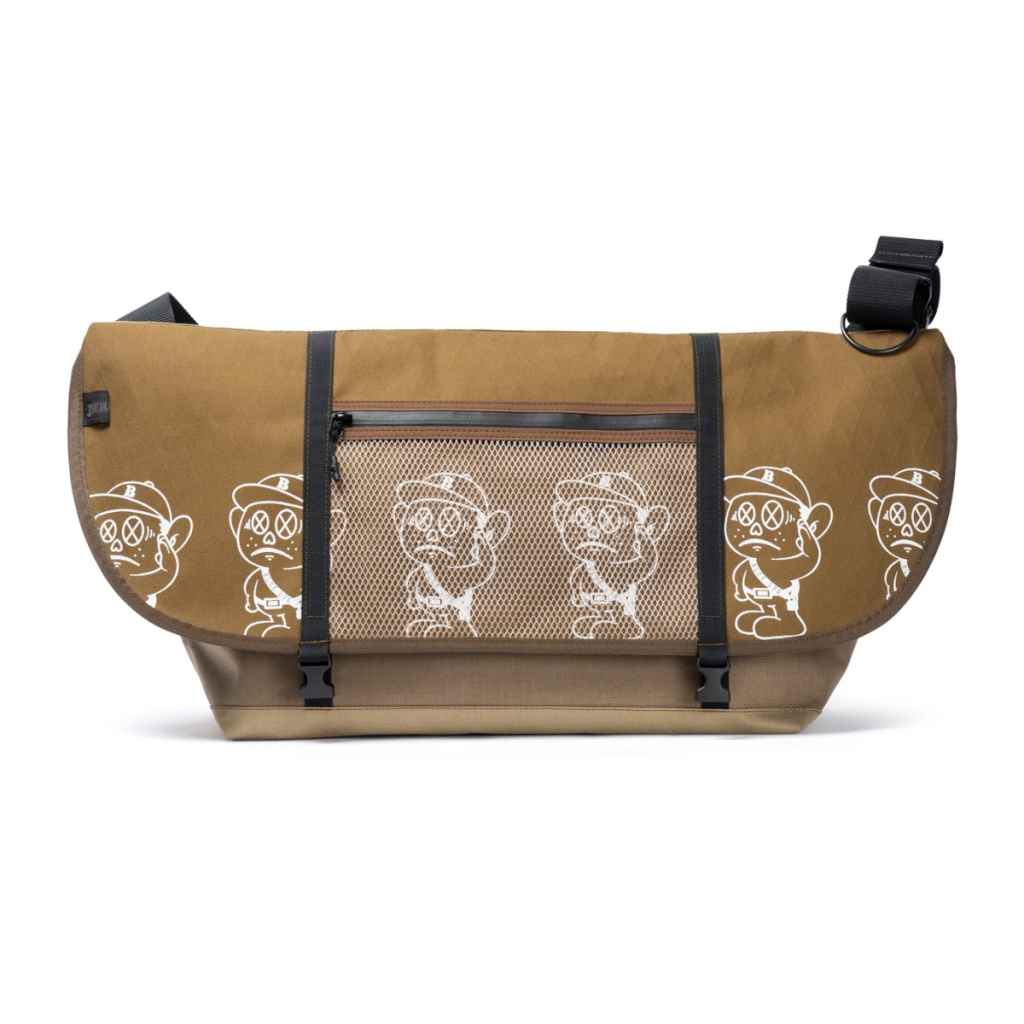 BLUE LUG* the messenger bag (custom/brown/anzen-kun) - BLUE LUG