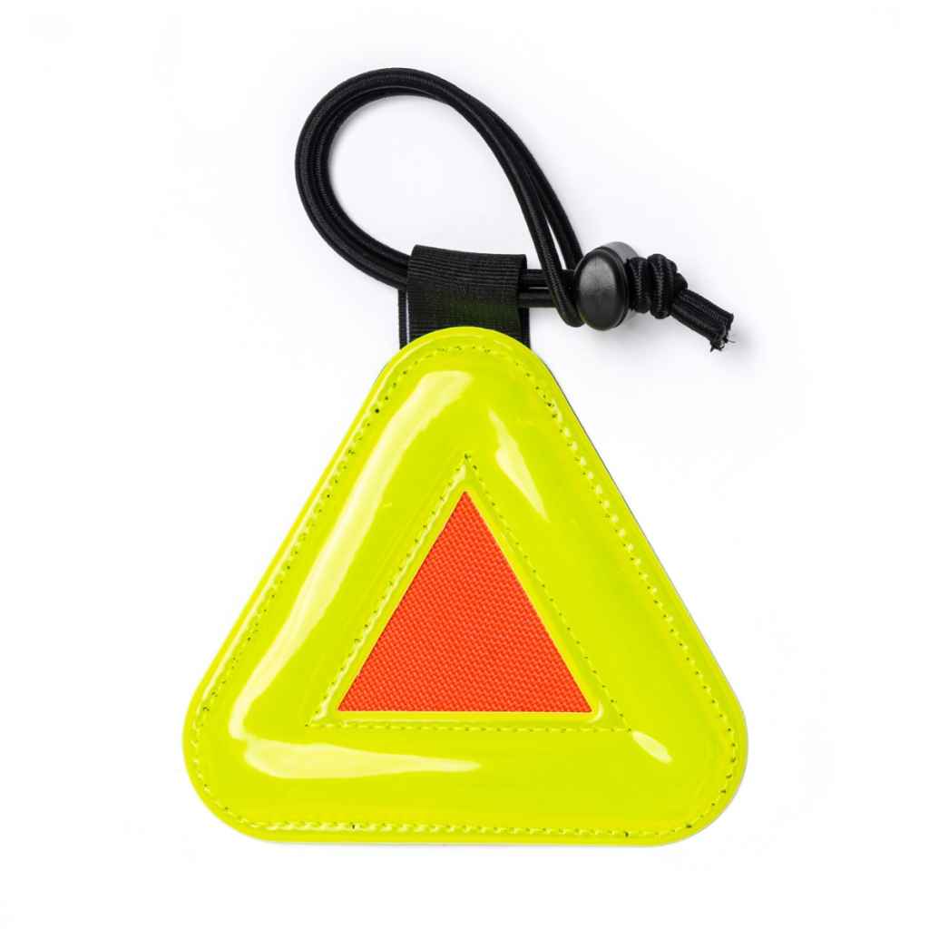 BLUE LUG* triangle reflector (yellow) - BLUE LUG ONLINE STORE