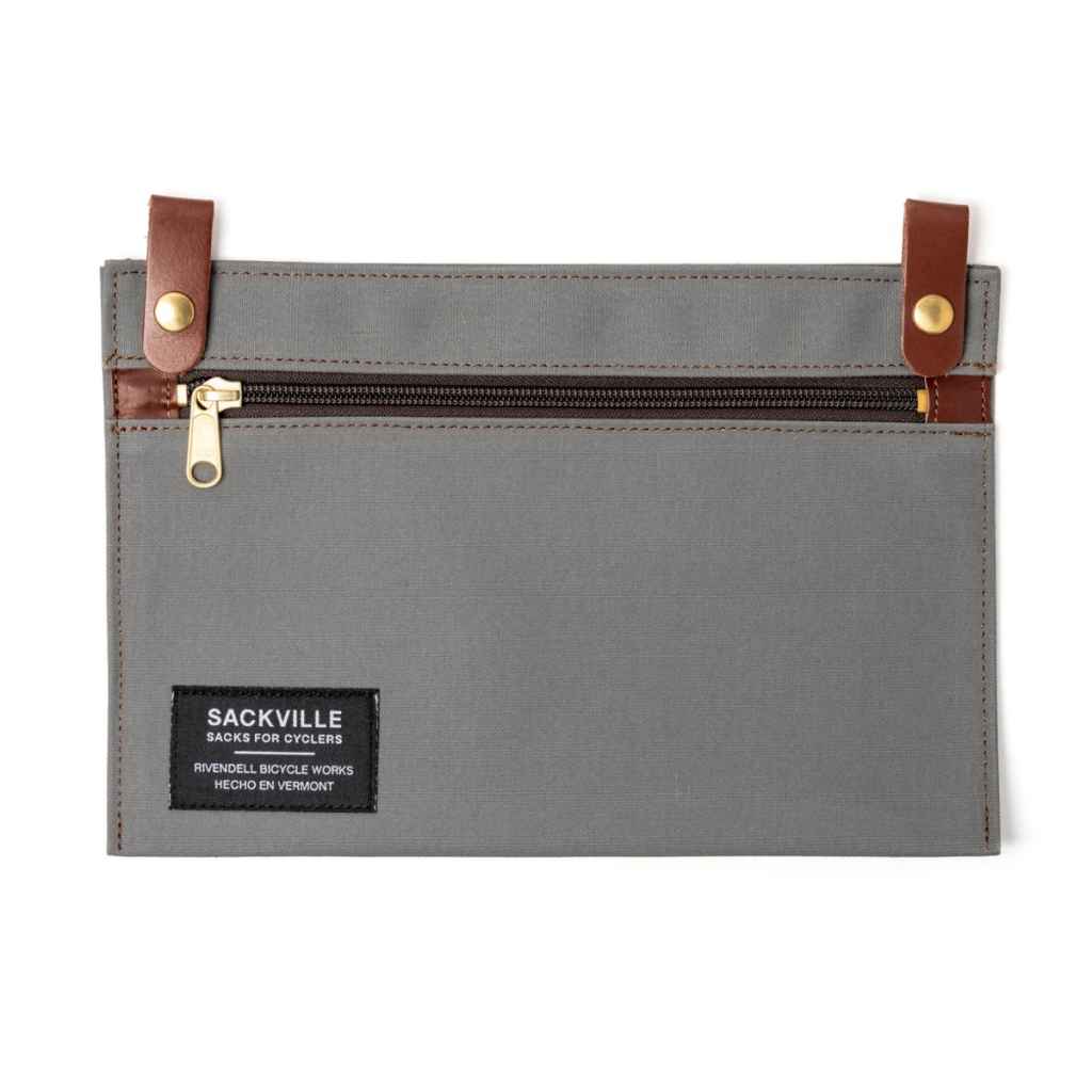 RIVENDELL* sackville kangaroo pouch (charcoal) - BLUE LUG ONLINE STORE