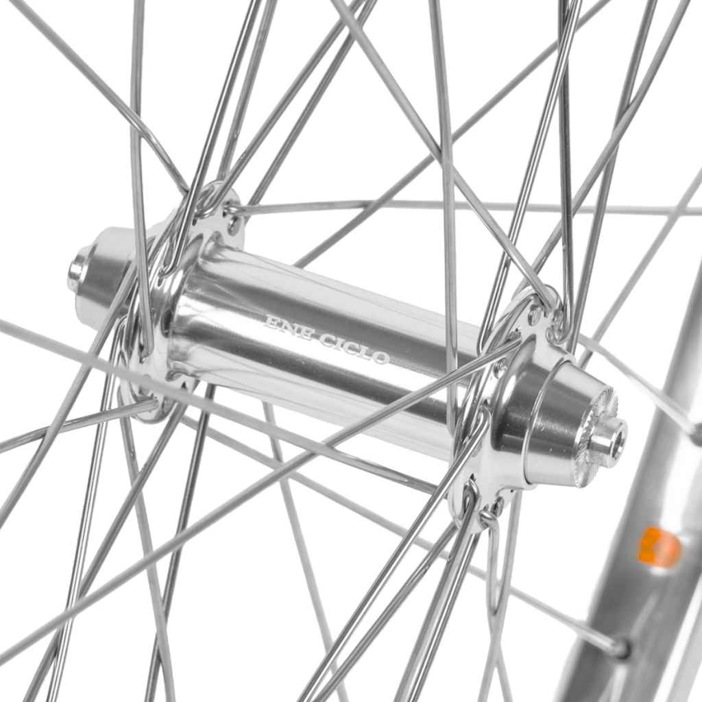 VELO ORANGE ×ENE CICLO* voyager 26inch wheel (polish) - BLUE LUG