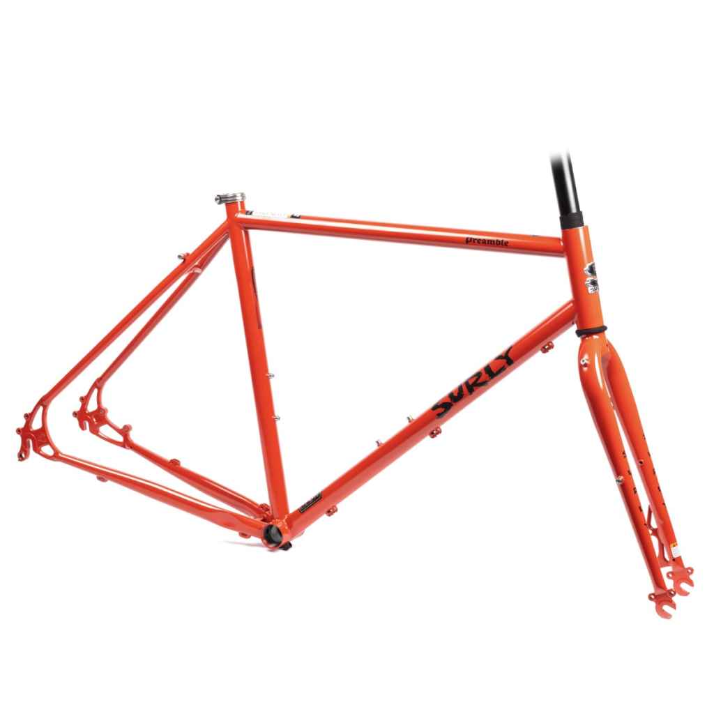 SURLY* preamble frame set (red hot cheddar) - BLUE LUG ONLINE STORE