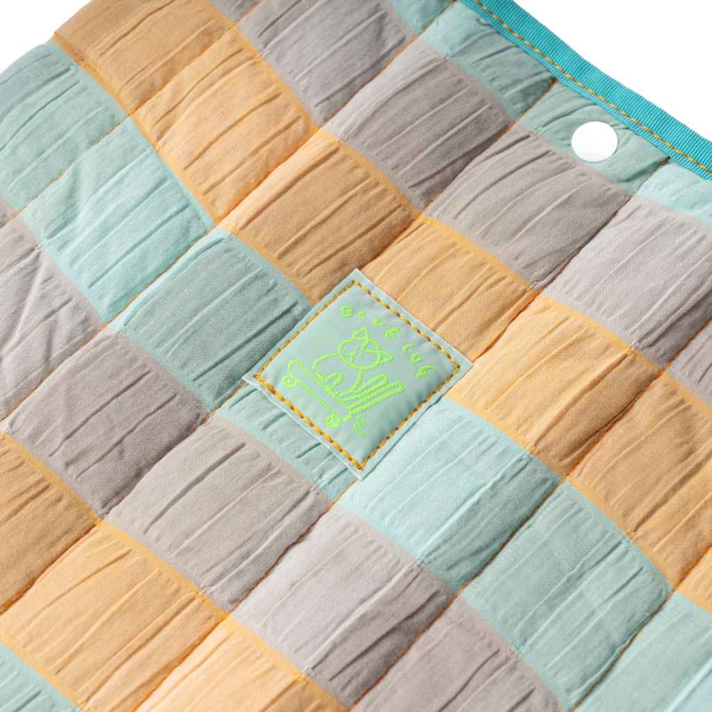 BLUE LUG* padding pc sleeve (orange border) - BLUE LUG ONLINE STORE