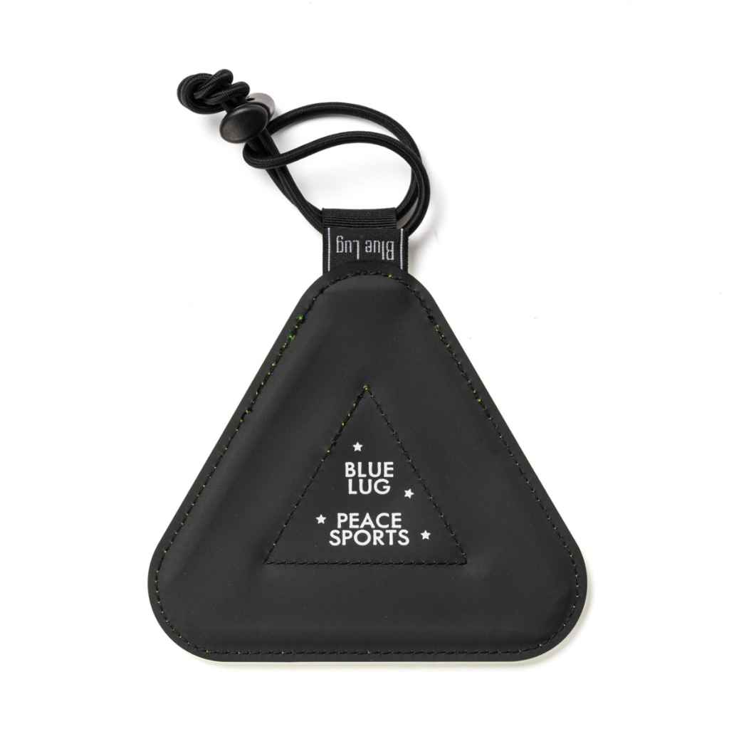 PEACE SPORTS×BLUE LUG* chubby triangle reflector (blue) - BLUE LUG