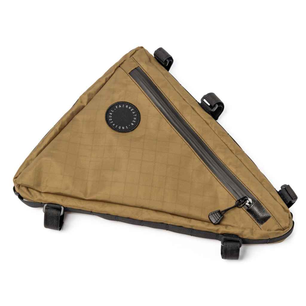 fairweather フレームバッグ ステムバッグ coyote ブルーラグ FAIRWEATHER* frame bag ADV (ecopak coyote) - BLUE LUG ONLINE STORE