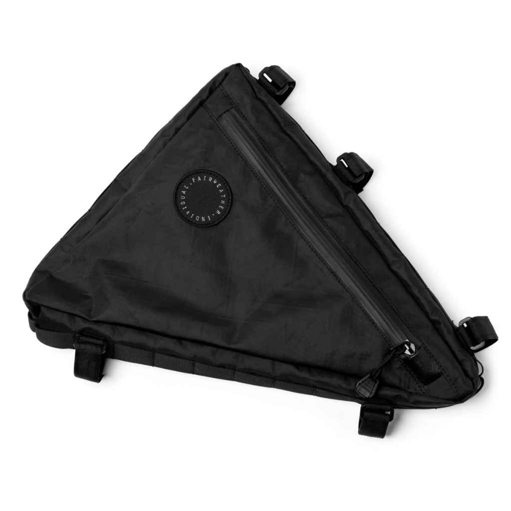 FAIRWEATHER* frame bag ADV (ecopak black) - BLUE LUG ONLINE STORE