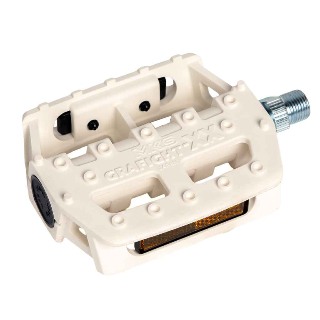 MKS （三ヶ島ペダル）Grafight 2000 MKS* grafight-XX pedal (white) - BLUE LUG ONLINE STORE
