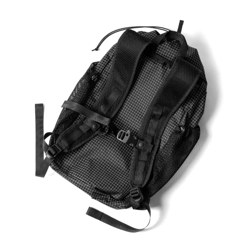 FAIRWEATHER* packable pack (rip black) - BLUE LUG ONLINE STORE