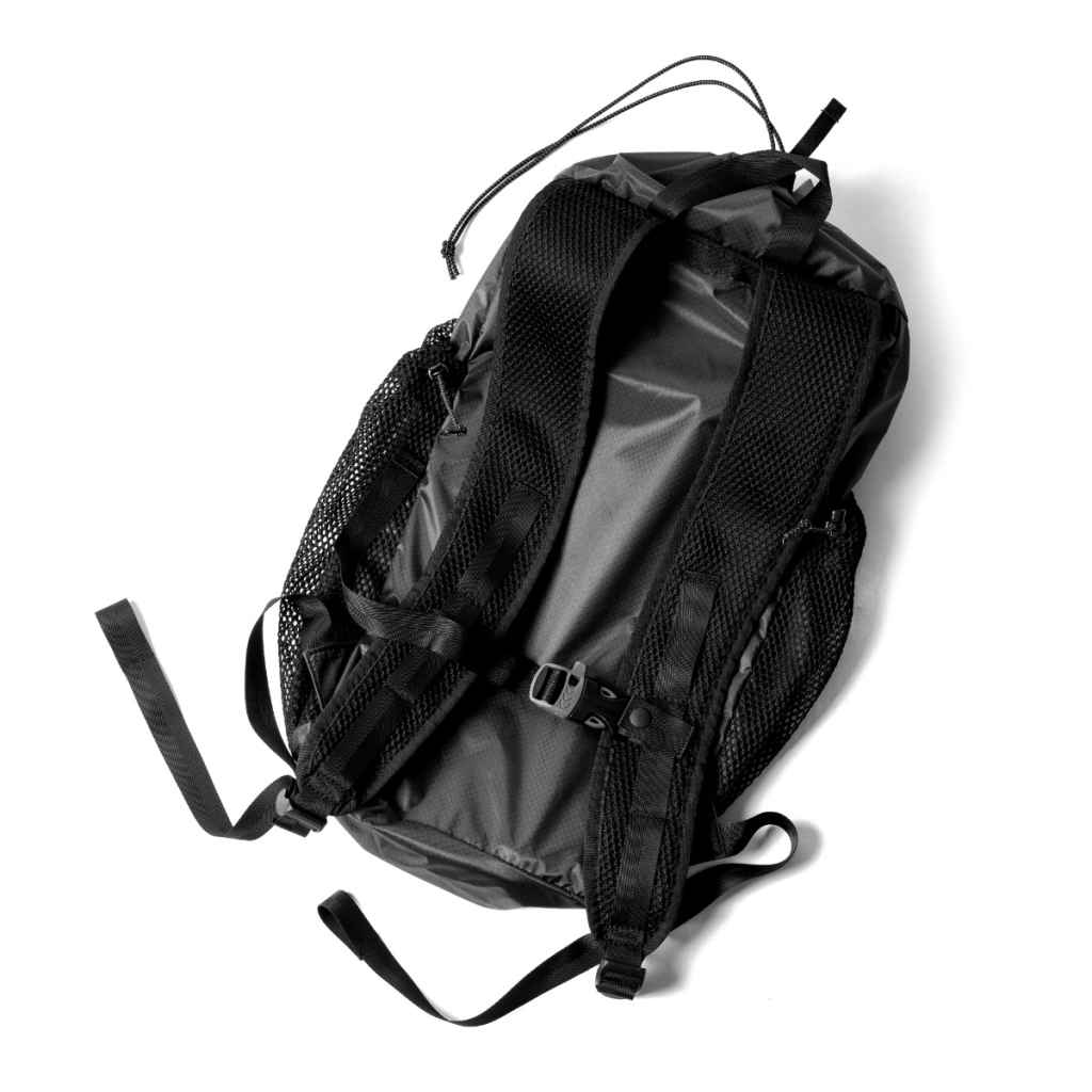 FAIRWEATHER* packable pack (black) - BLUE LUG ONLINE STORE