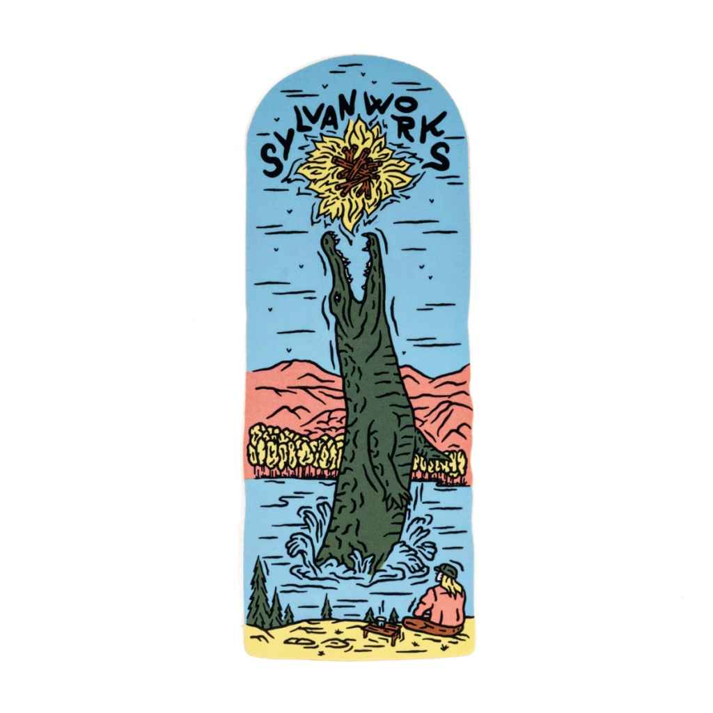 MKS* sylvanworks sticker (alligator) - BLUE LUG ONLINE STORE