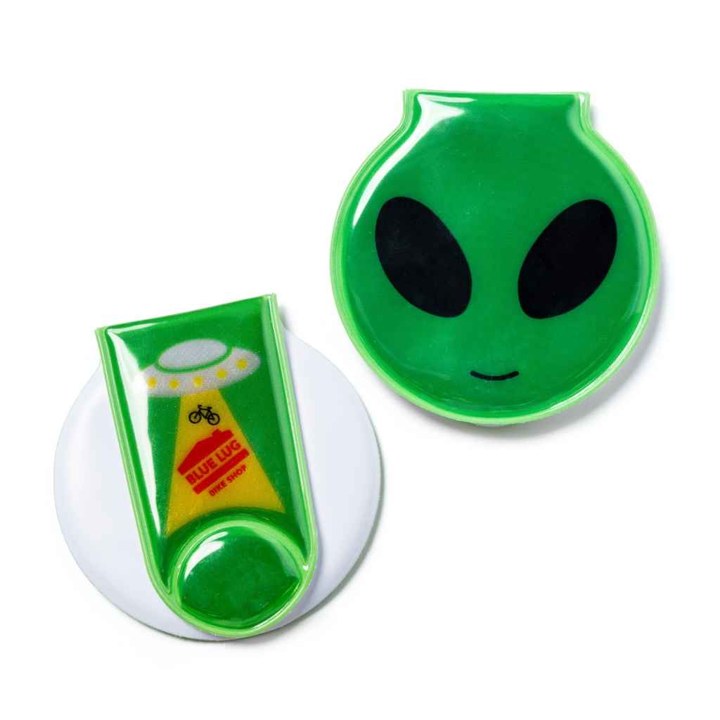 BLUE LUG* alien reflector clip (green) - BLUE LUG ONLINE STORE