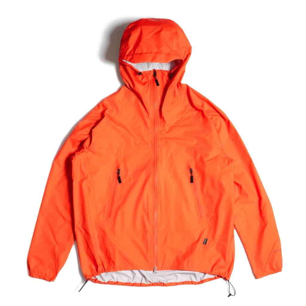FAIRWEATHER* ultralight rain jacket (orange) - BLUE LUG ONLINE STORE