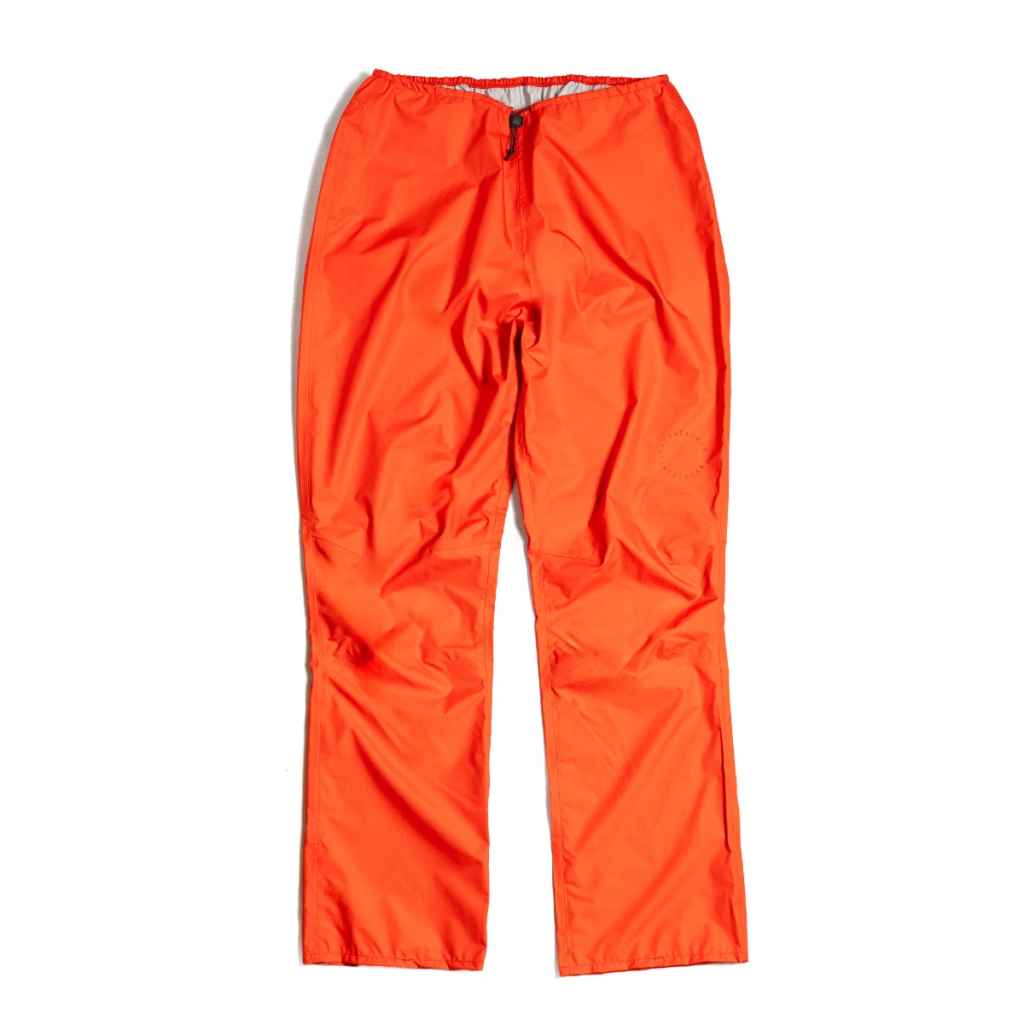 FAIRWEATHER* ultralight rain pants (orange) - BLUE LUG ONLINE STORE