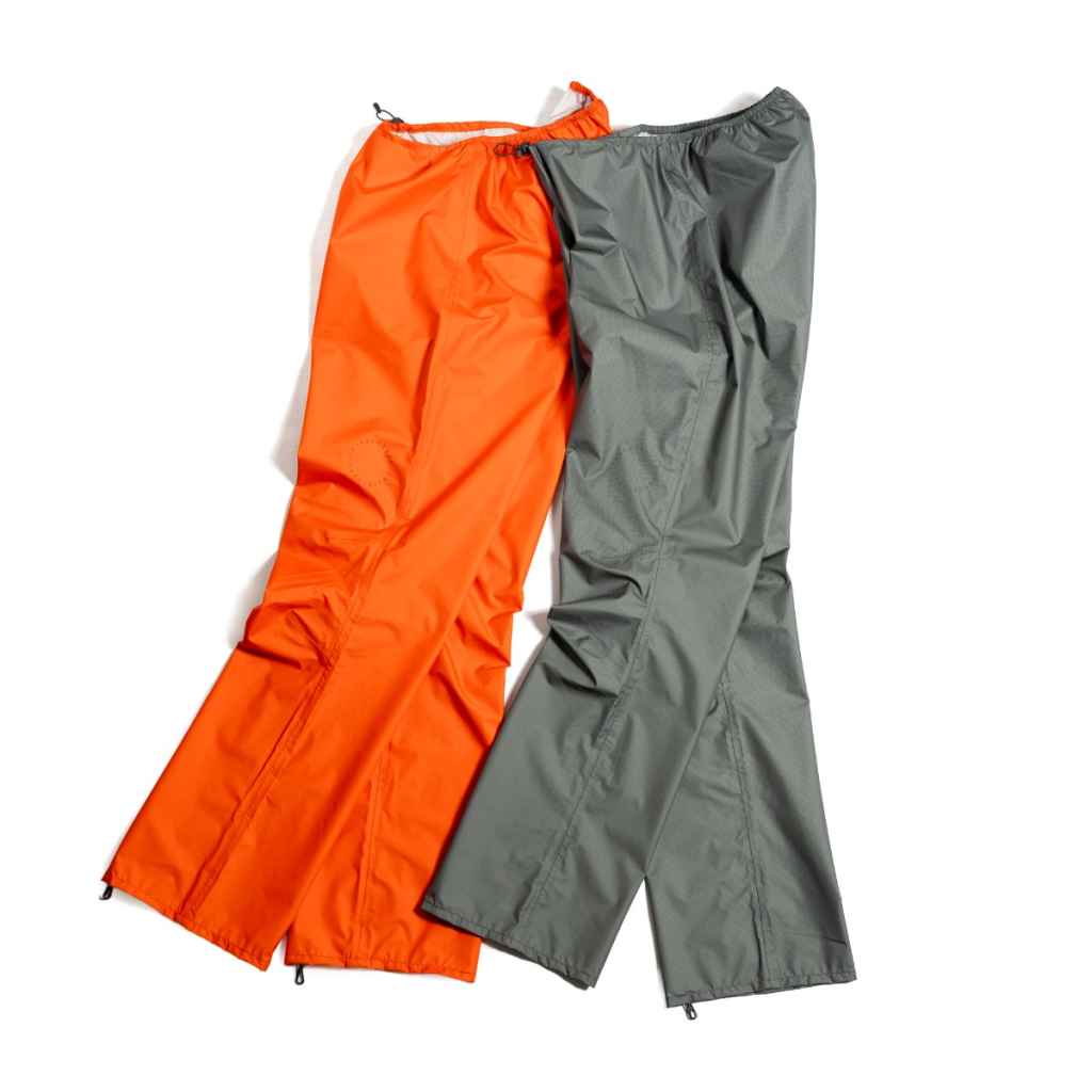 FAIRWEATHER* ultralight rain pants (orange) - BLUE LUG ONLINE STORE