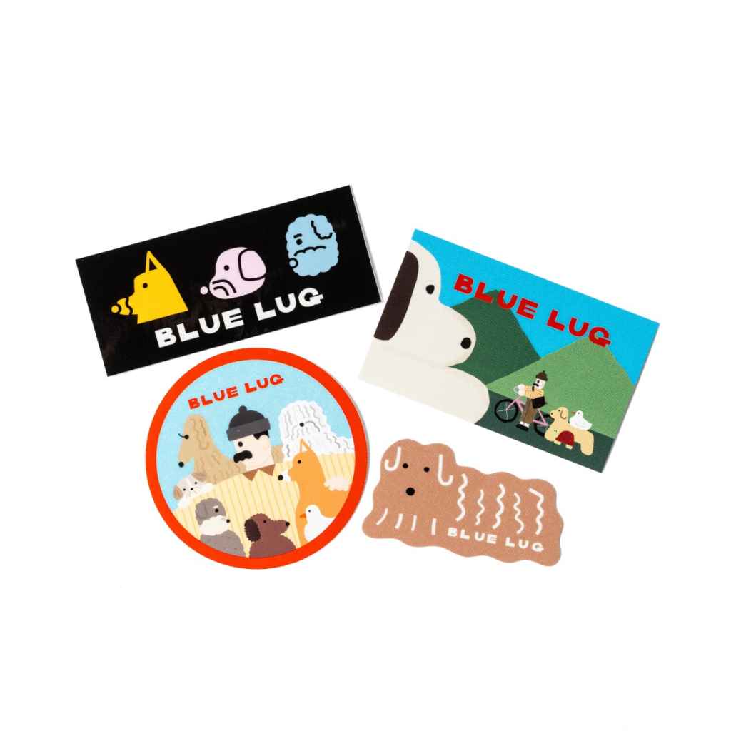 HATOHOTATE×BLUE LUG* sticker pack 2 - BLUE LUG ONLINE STORE