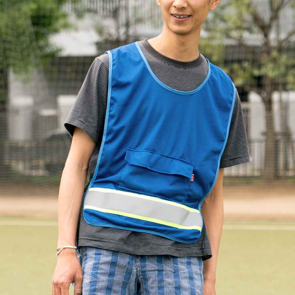 BLUE LUG* kangaroo safety vest (blue) - BLUE LUG ONLINE STORE