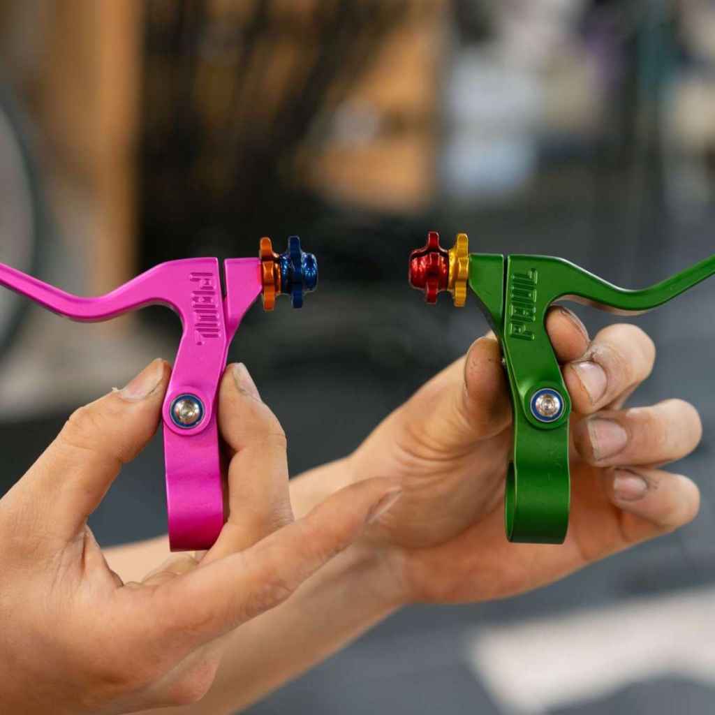 PAUL* groovy barrel adjusters (orange/pair) - BLUE LUG ONLINE STORE