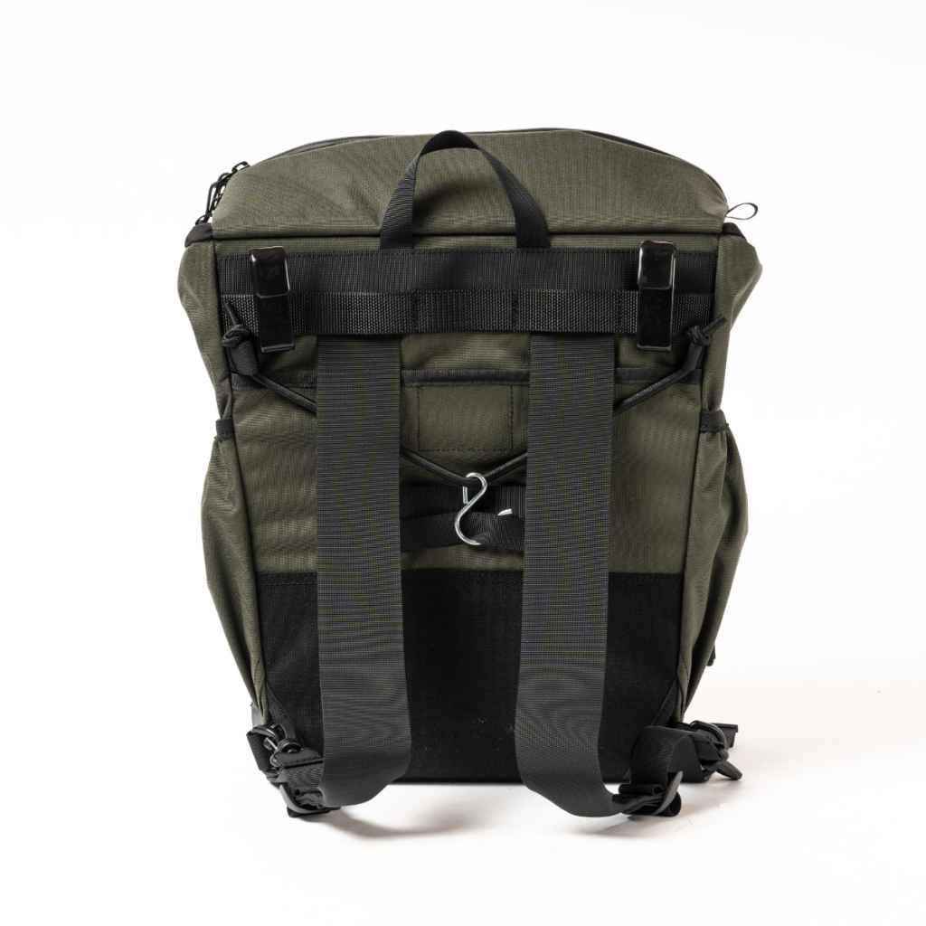 FAIRWEATHER* flaptop pannier (cordura/olive) - BLUE LUG ONLINE STORE