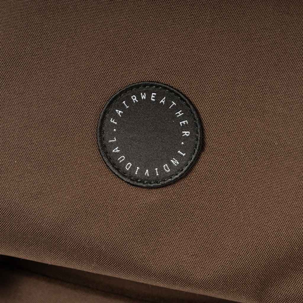 FAIRWEATHER* flaptop pannier (cordura/brown) - BLUE LUG ONLINE STORE