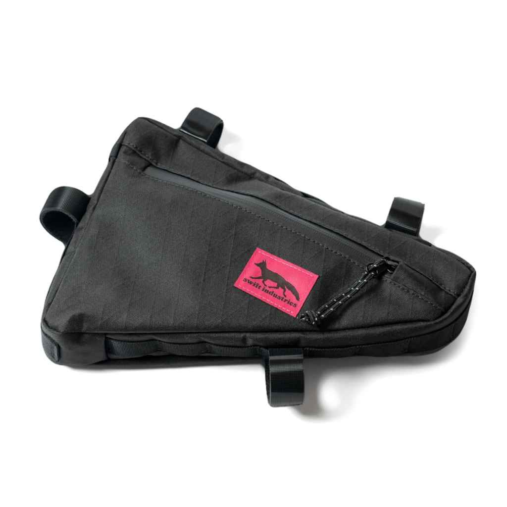 SWIFT INDUSTRIES* giddy up wedge frame bag (si600x/black) - BLUE