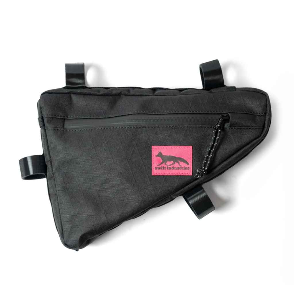 SWIFT INDUSTRIES* giddy up wedge frame bag (si600x/black) - BLUE
