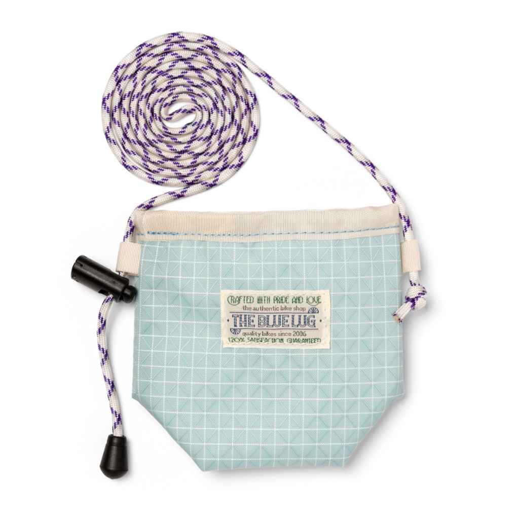 BLUE LUG* can cooler pouch (rip ice blue/natural) - BLUE LUG
