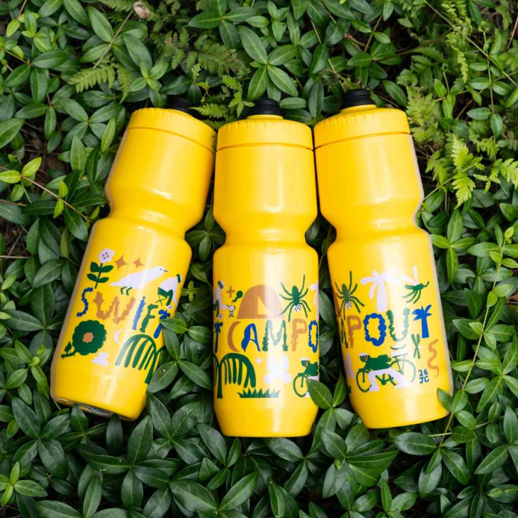 新品未使用 IF SIX WAS NINE フォービドゥンフルーツ アルミボトル SWIFT INDUSTRIES* campout 2026 water bottle (yellow) - BLUE LUG