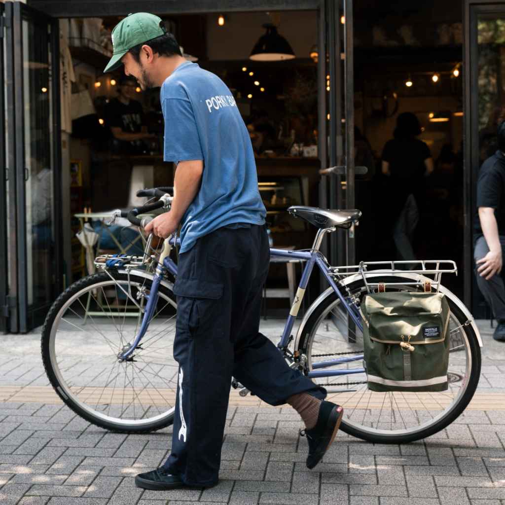 RIVENDELL* sackville backabike bag (olive) - BLUE LUG ONLINE STORE