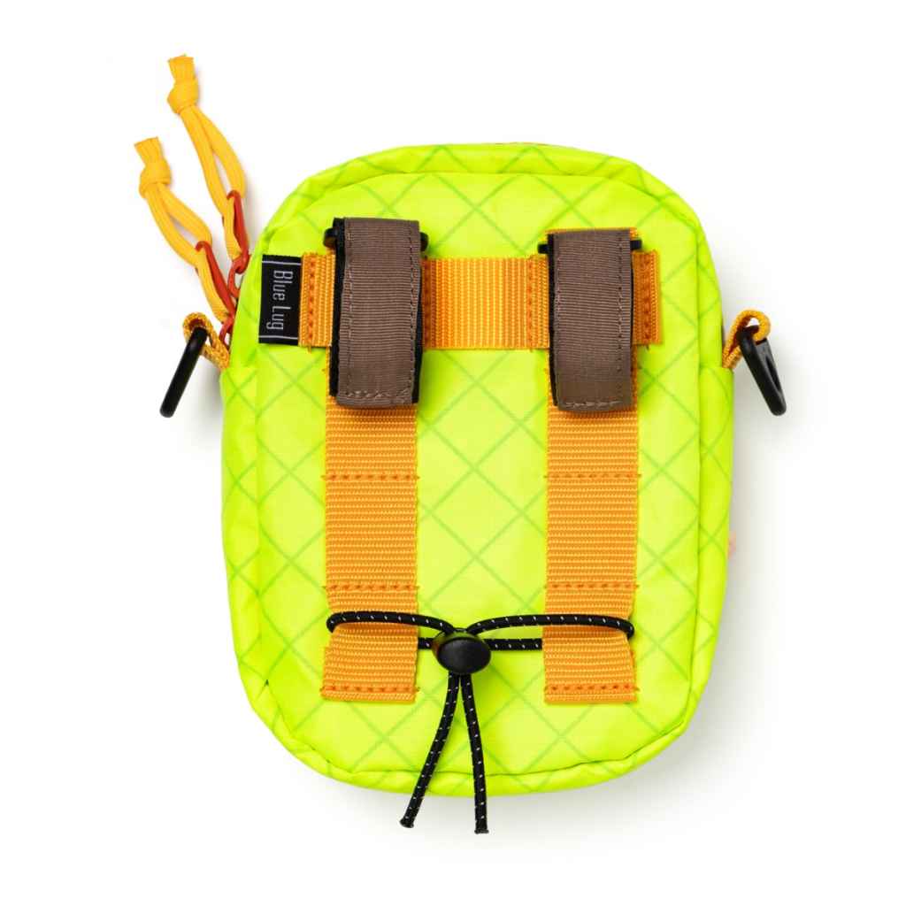 PASSIFIC BREWING×BLUE LUG* bike pocket (ecopak yellow) - BLUE LUG