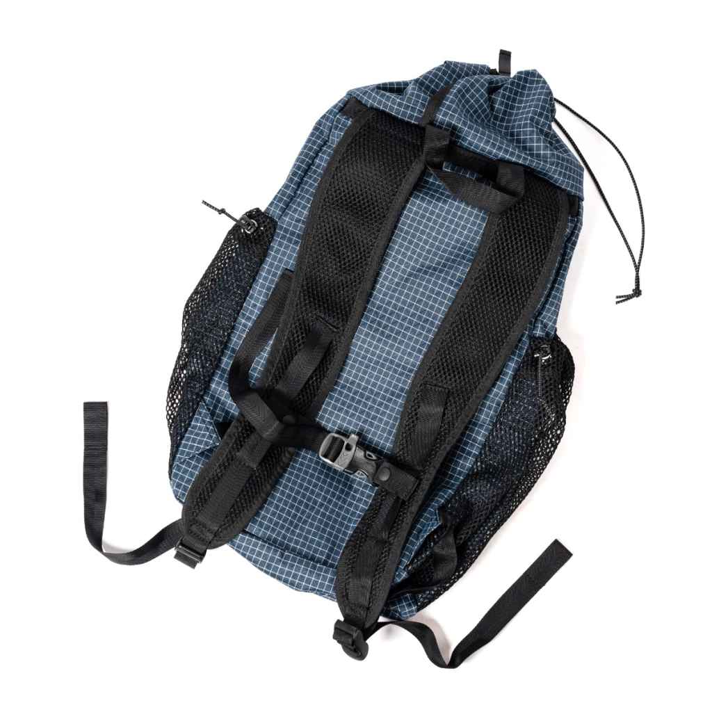 FAIRWEATHER* packable pack (grid rip/navy) - BLUE LUG ONLINE STORE