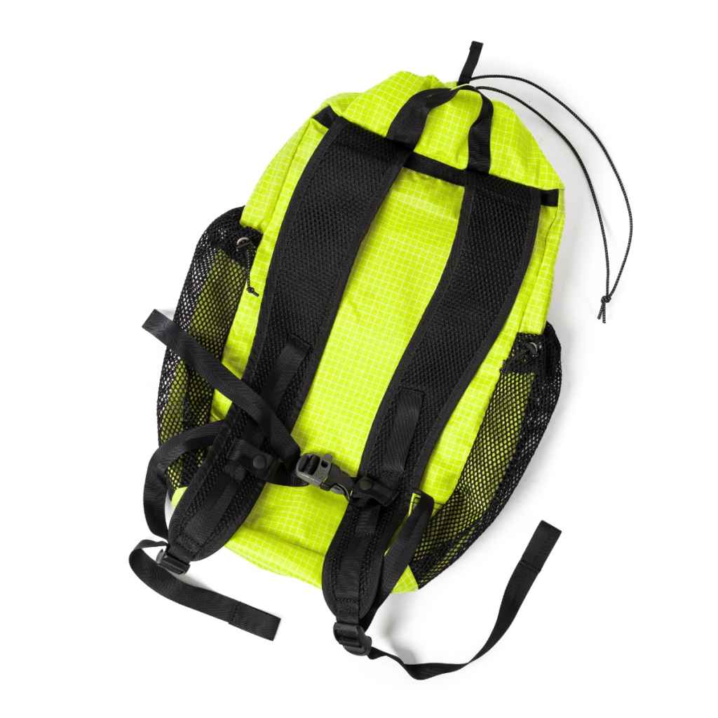 FAIRWEATHER* packable pack (grid rip/lime) - BLUE LUG ONLINE STORE