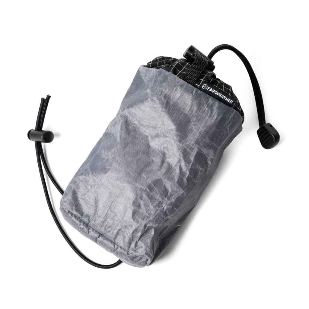 FAIRWEATHER* stem bag light (dyneema hybrid gray) - BLUE LUG