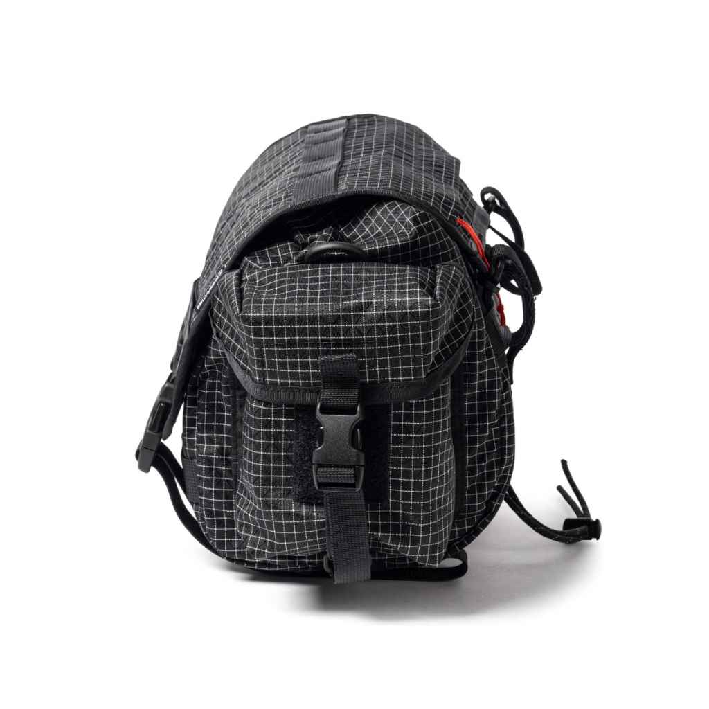 FAIRWEATHER* handlebar bag ADV (grid/black) - BLUE LUG ONLINE STORE