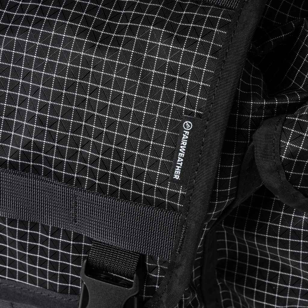 FAIRWEATHER* handlebar bag ADV (grid/black) - BLUE LUG ONLINE STORE